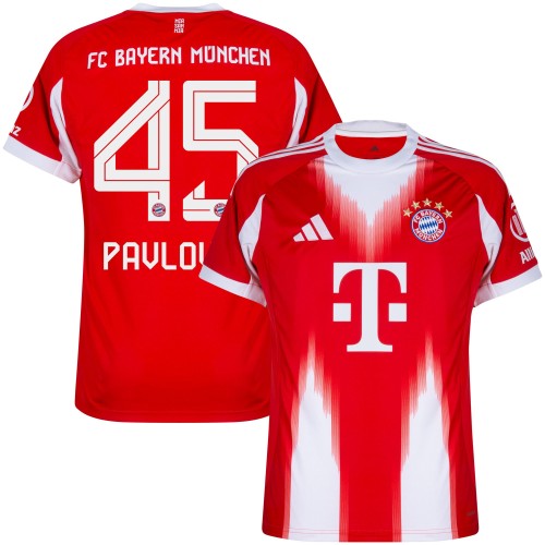 Bayern München Hemmatröja Pavlović 45 2025–2026 Bayern München Hemmatröja Pavlović 45 2025–2026